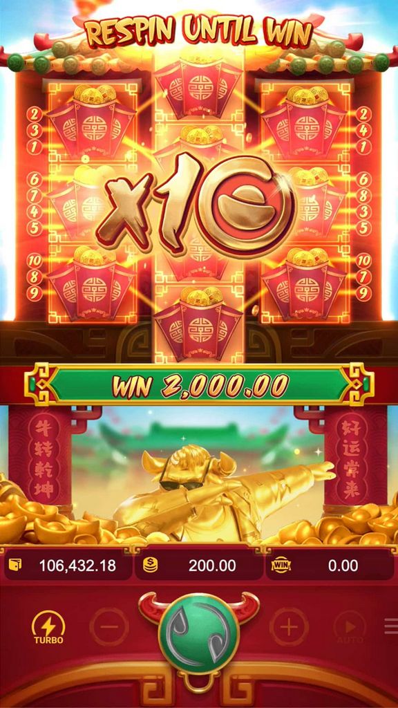 Tonelada de Dinheiro Ox - O Jogo do Touro que Traz Lucros
